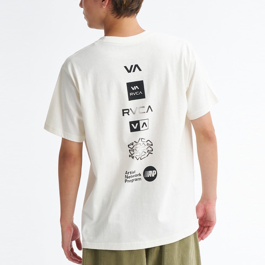 ALL RVCA SS(アイボリー-S)