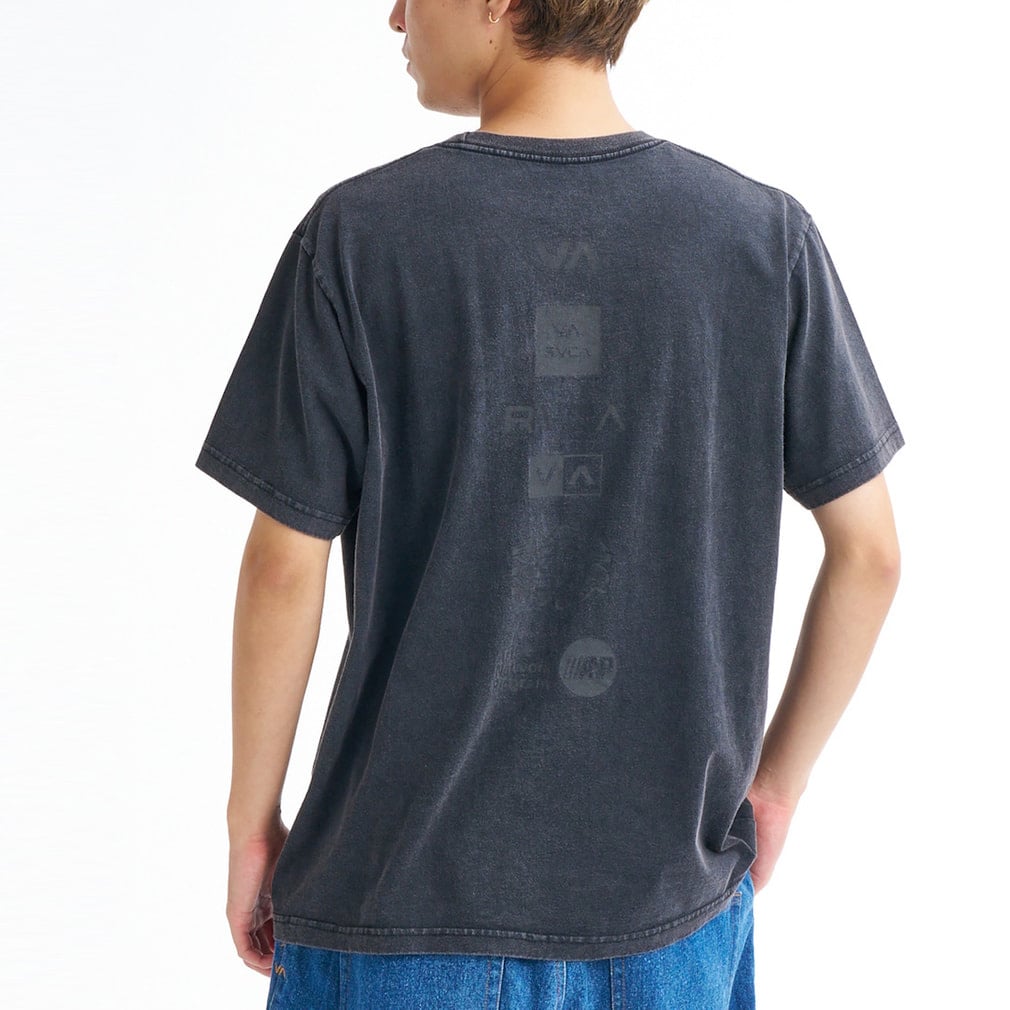 ALL RVCA SS(ダークグレー-S)