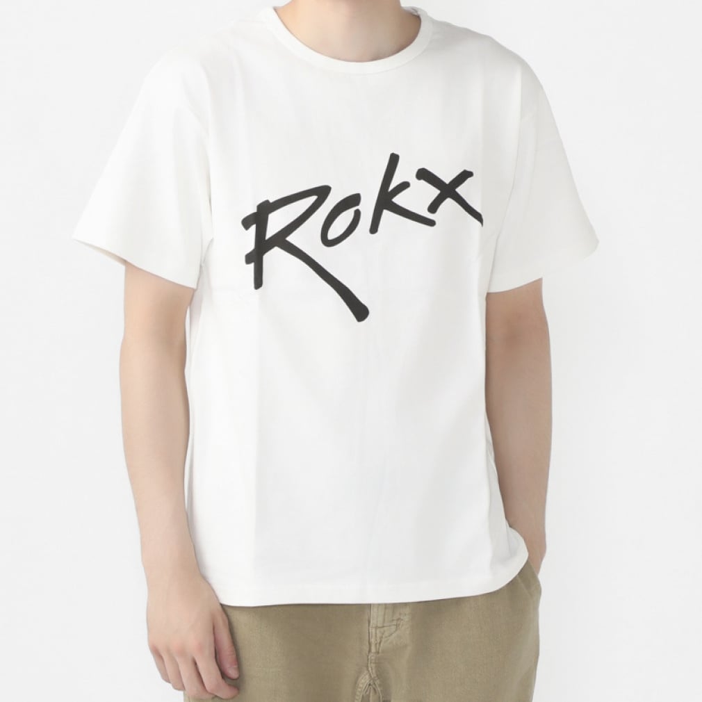【新品】ホワイトTシャツ ロックス メンズ アウトドア 半袖Tシャツ THE ROKX TEE RXMS204090