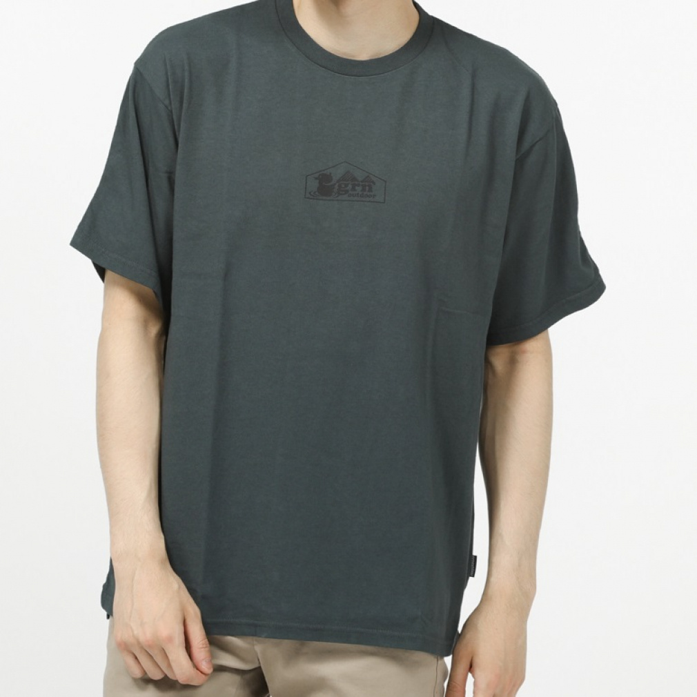 �W�[�A�[���G�k�A�E�g�h�A �����Y �A�E�g�h�A ����T�V���c PENTAGON LOGO S/S TEE GO2110F grn outdoor