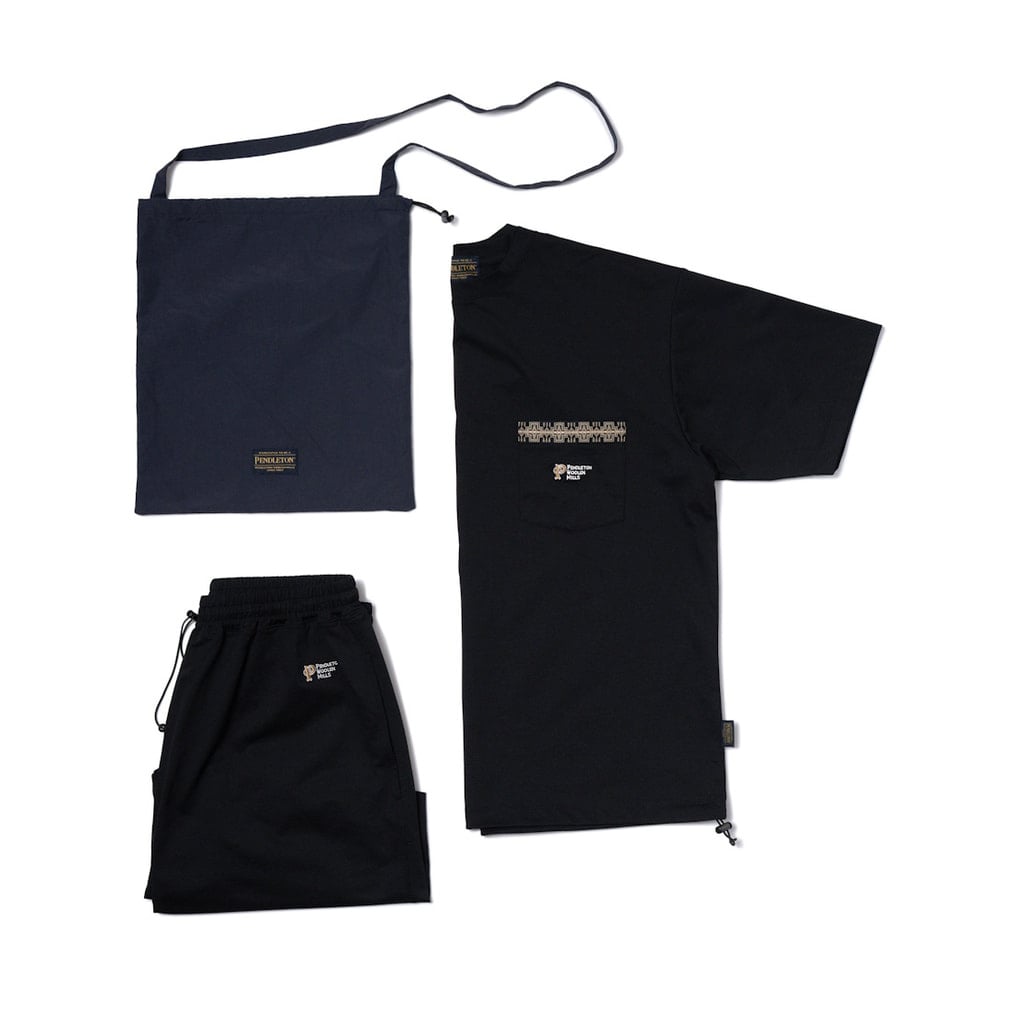 �y���h���g�� �A�E�g�h�A�J�W���A�� �����s�V���c �V���[�g�p���c Tee/Shorts/Bag SET 6275-4011 PENDLETON