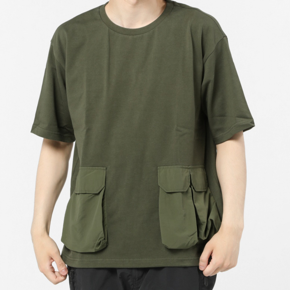 CAMP POCKET TEE 4.0(オリーブ-S)