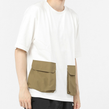 CAMP POCKET TEE 4.0(ホワイト-S)