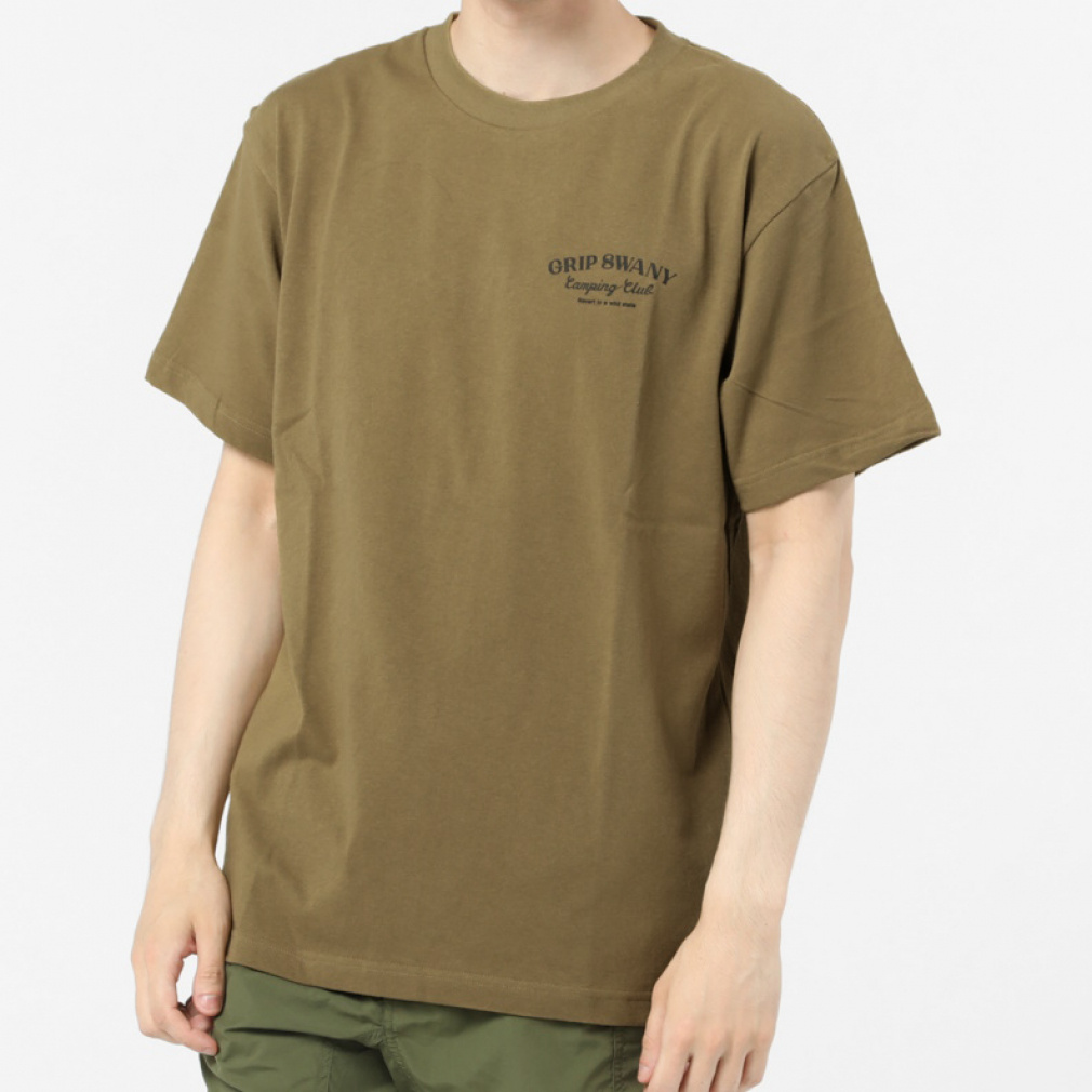GS CAMP TEE(ベージュ-M)