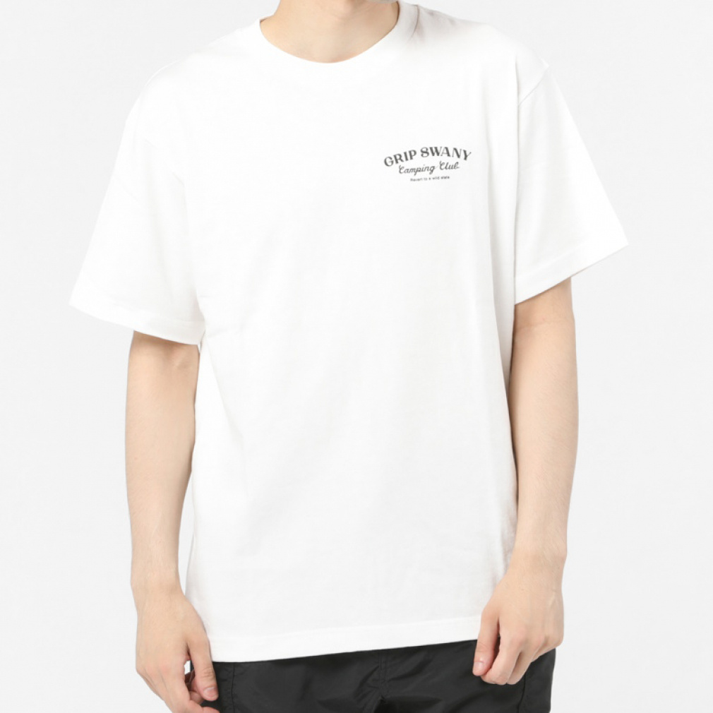 GS CAMP TEE(ホワイト-M)