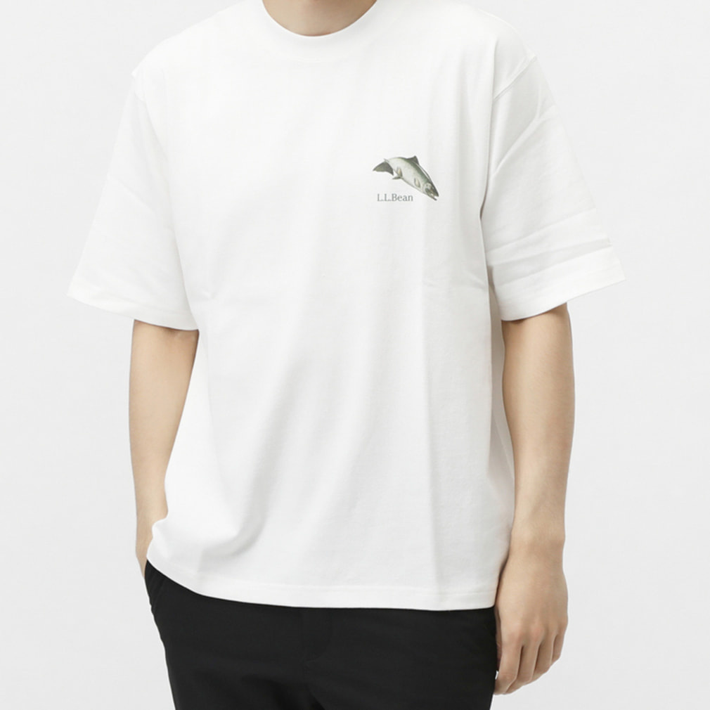 エルエルビーン メンズ アウトドア 半袖Tシャツ Beans 1980 SS Catalog