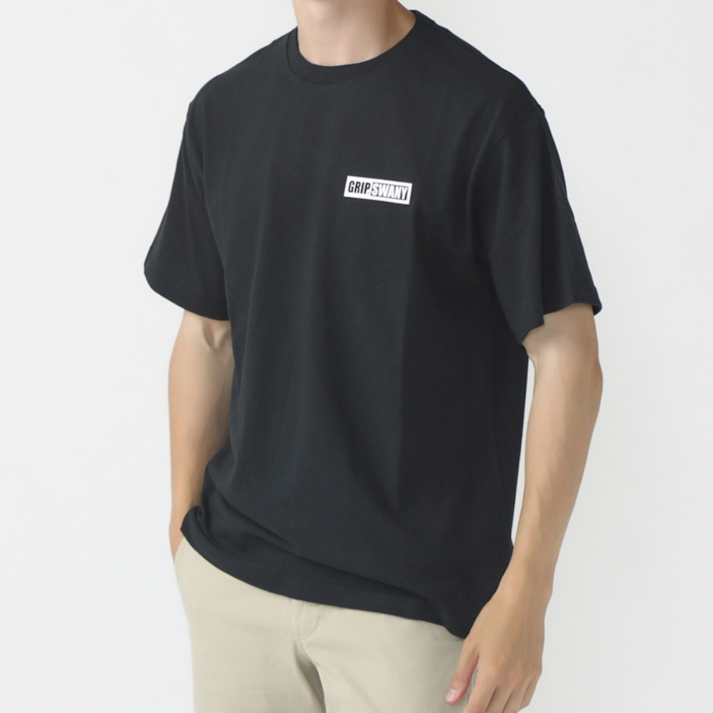 BOX LOGO TEE(ブラック-S)