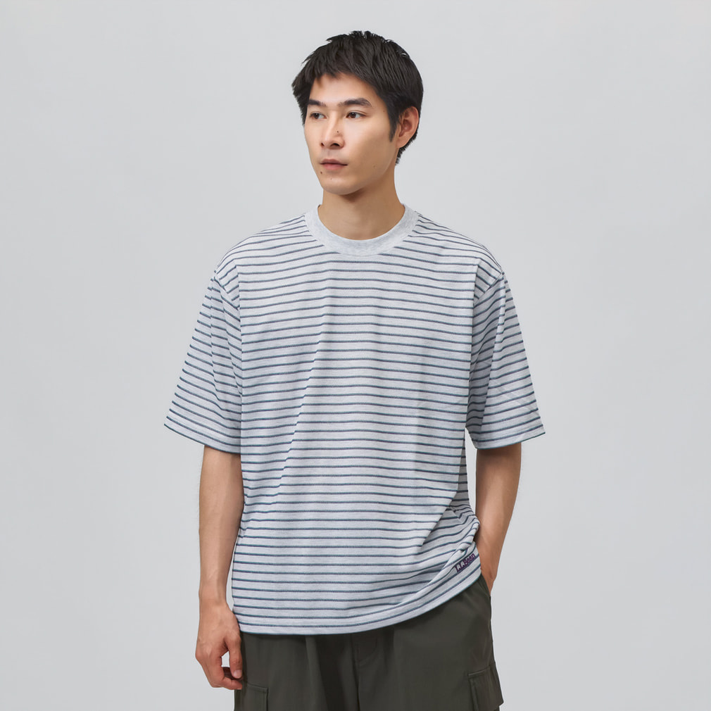 �G���G���r�[�� �����Y �A�E�g�h�A�J�W���A�� ����T�V���c Clinton Striped Tee 64755034 L.L.Bean