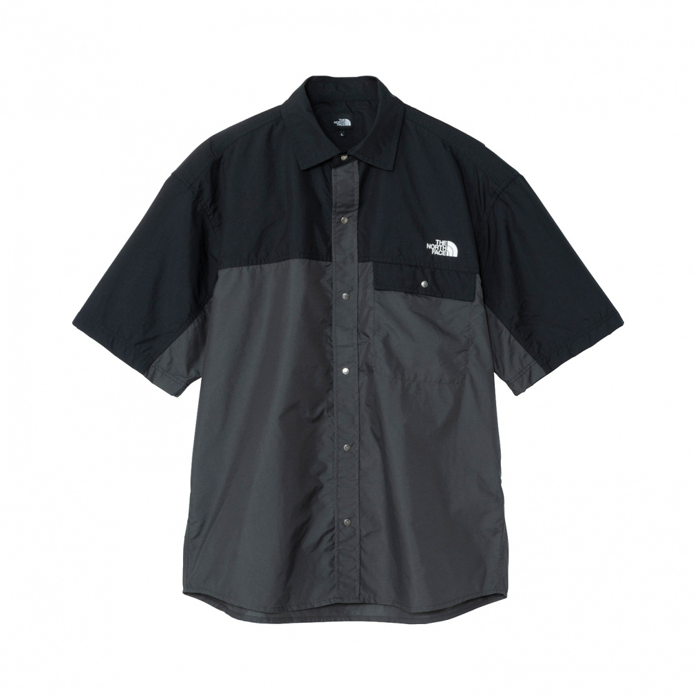 THE NORTH FACE S/S Nuptse Shirt 黒 半袖シャツ S/S Nuptse Shirt ショートスリーブヌプシシャツ｜Alpen Online
