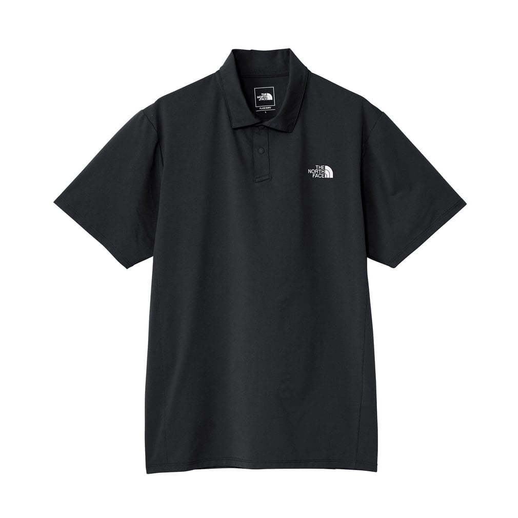 S/S Tech Polo ショートスリーブテックポロ(ブラック-M)