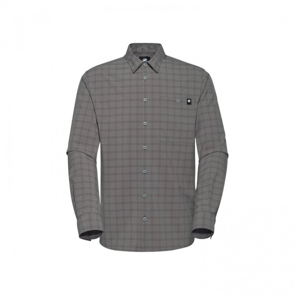 レニロングスリーブシャツAFメンズ(ブラック-M)