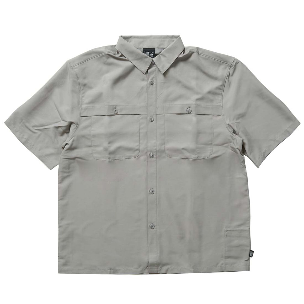 サンドリフトクーリングショートスリーブシャツ(グレー-S)