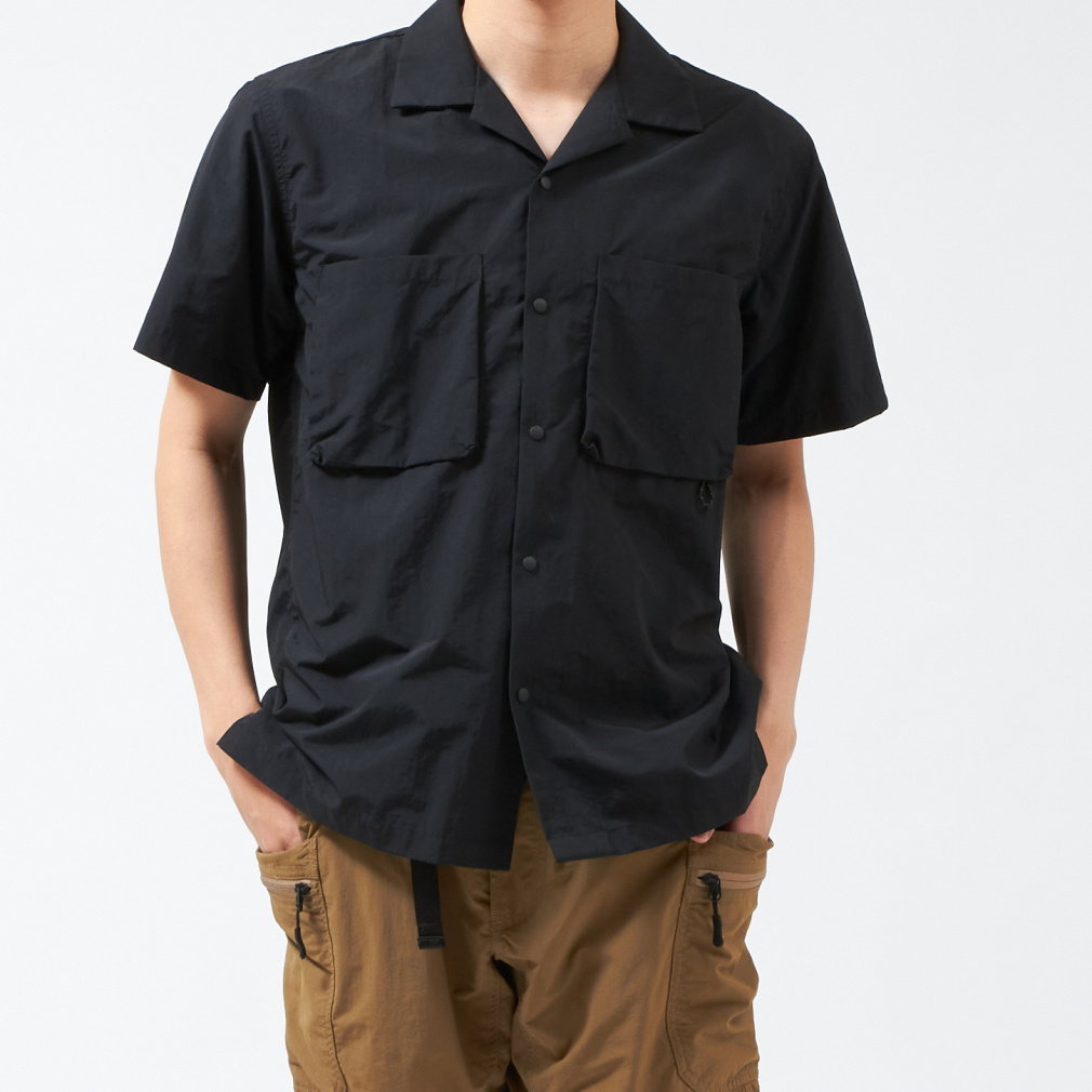 SUPPLEX CAMP SHIRT 2.0(ブラック-M)