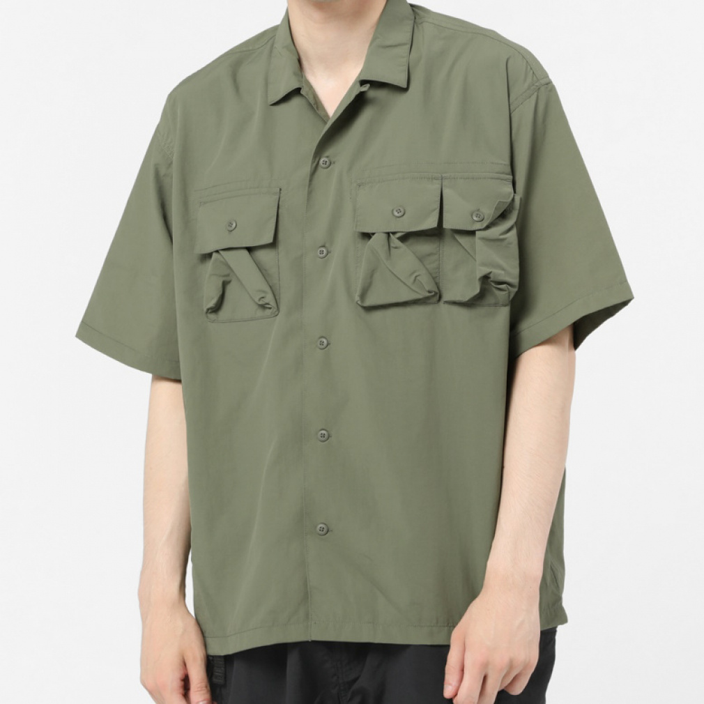 SUPPLEX CAMP SHIRT4.0(カーキ-M)