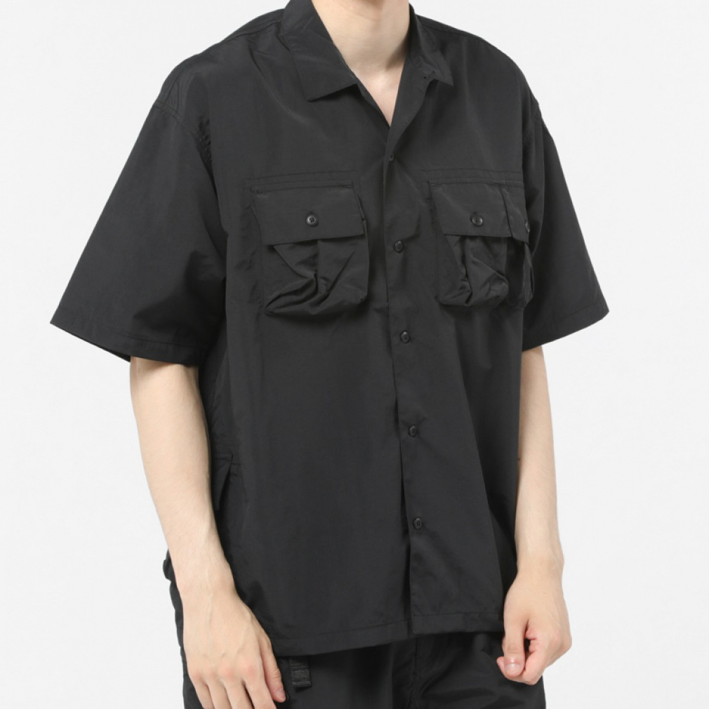 SUPPLEX CAMP SHIRT4.0(ブラック-M)