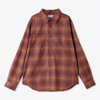 シルバーリッジユーティリティライトプレイドロングスリーブシャツ