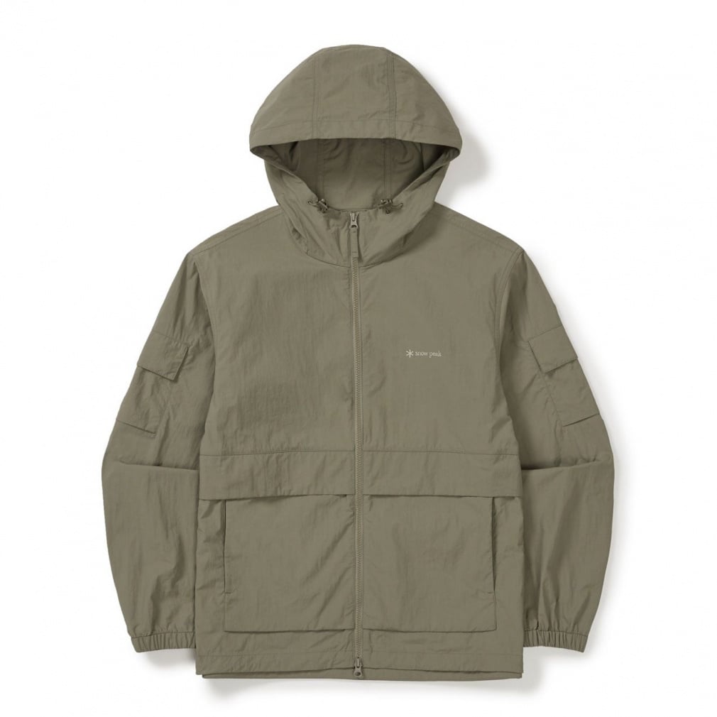 2026�t�� �X�m�[�s�[�N �����Y �A�E�g�h�A�J�W���A�� �W���P�b�g Taslan Pocket Windbreaker S26MMLWB50 snow peak