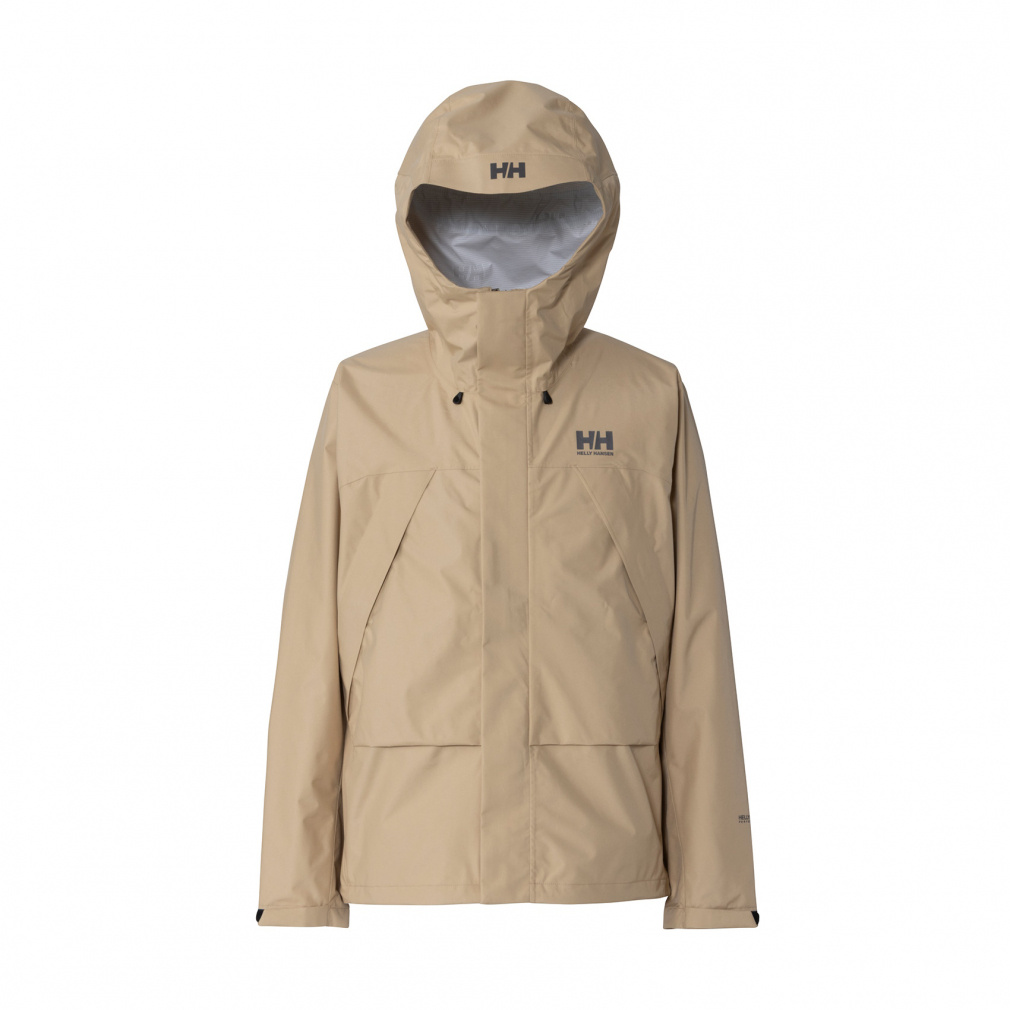 美品！HELLY HANSEN　SCANDZA LIGHT JACKET M ヘリーハンセン(HELLY HANSEN) 防水ジャケット スカンザライト