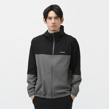 【アルペン限定モデル】 スリーピービュートジャケット(グレー×ブラック-L)