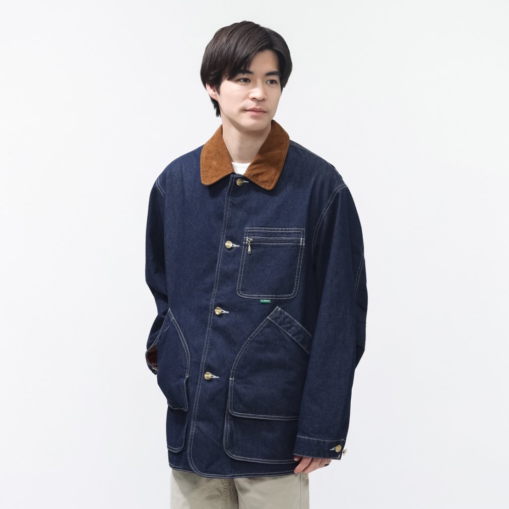 エルエルビーン メンズ アウトドアカジュアル ジャケット Bean's Denim