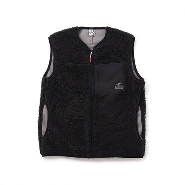Bonding Fleece No Collar Vest