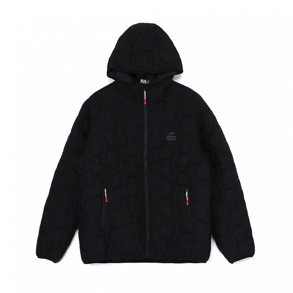 チャムス CHUMS ブービーステッチパテッドフーディ Booby Stitch Padded Hoodie ブービーステッチパテッドフーディ