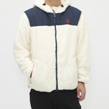 Elmo Fleece Full Zip Parka エルモフリースフルジップパーカー