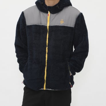 Elmo Fleece Full Zip Parka エルモフリースフルジップパーカー