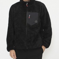 CHUMS - 新品 CHUMS チャムス フリースエルモジャケット ブラック M チャムス メンズ アウトドア フリースジャケット Bonding Fleece