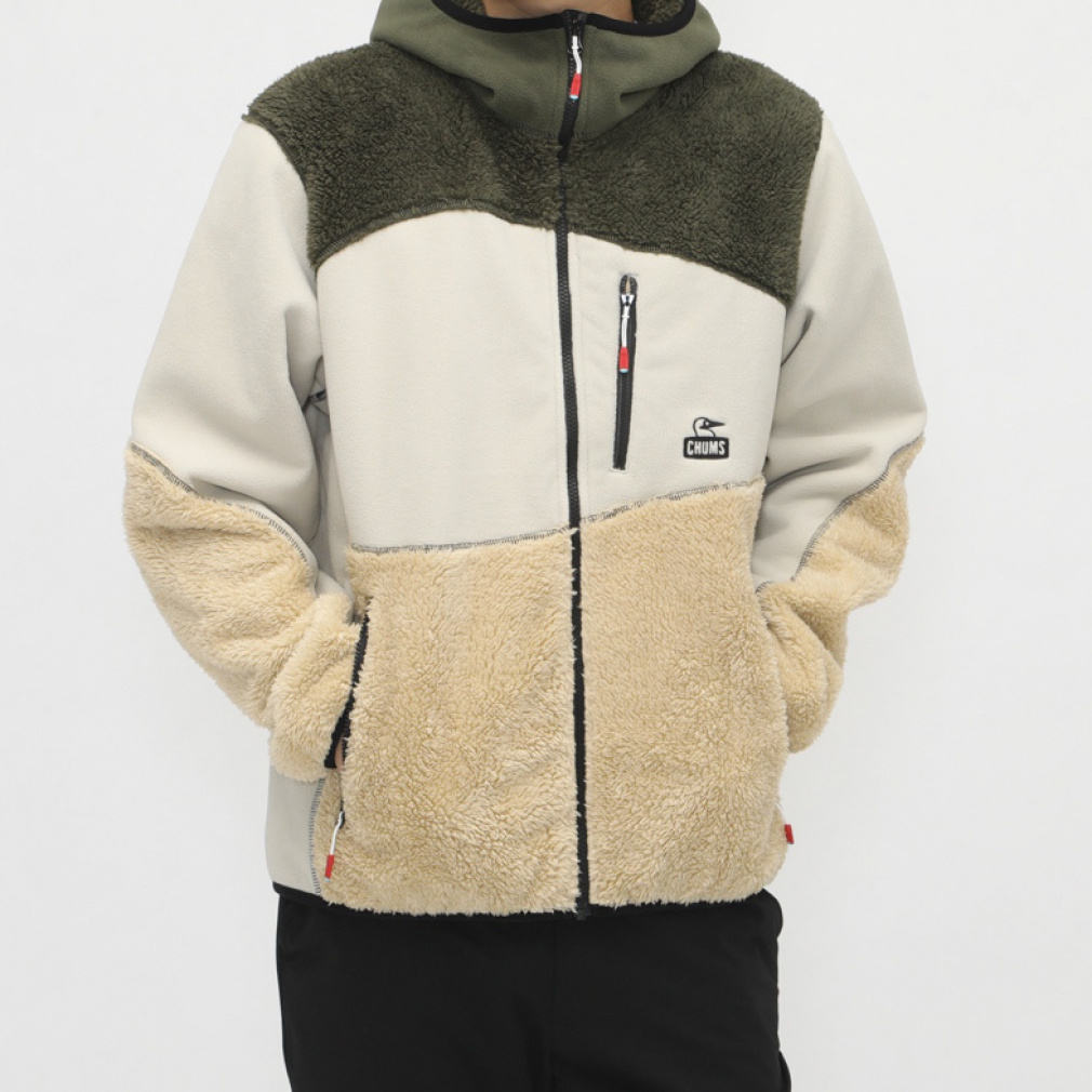 Bonding Fleece Panel Parka ボンディングフリースパネル