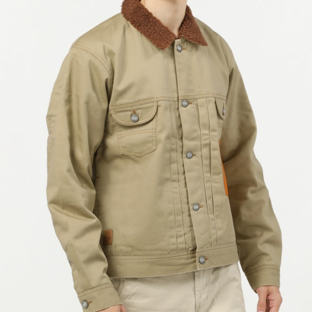 チャムス メンズ アウトドアジャケット Flame Retardant Jean Boa JKT
