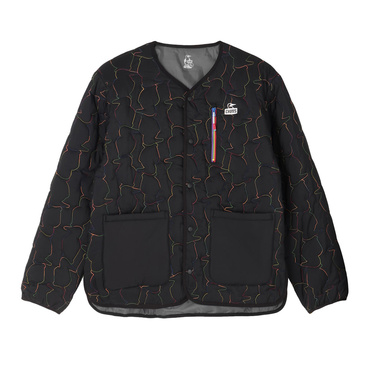 Booby Stitch Padded Cardigan