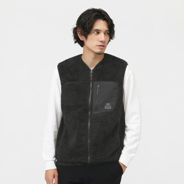 Bonding Fleece No Collar Vest