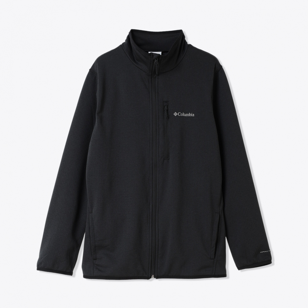 エッセンシャルハイクグリッドフリースフルジップ