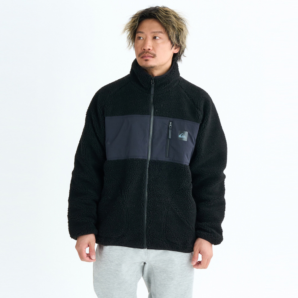 2025秋冬 クイックシルバー メンズ アウトドアカジュアル フリース BOA JACKET QJK254001 QUIKSILVER