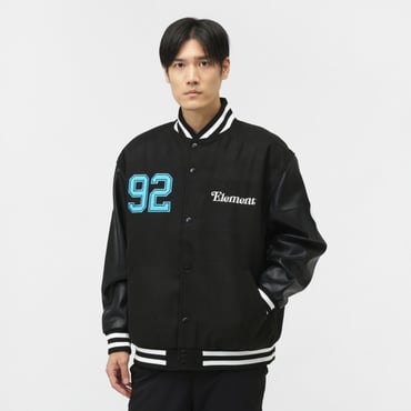 STADIUM JACKET(チャコールグレー-M)