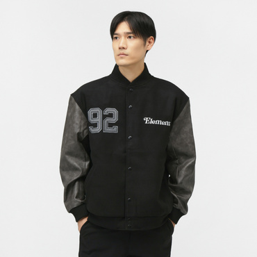 STADIUM JACKET(ブラック-M)