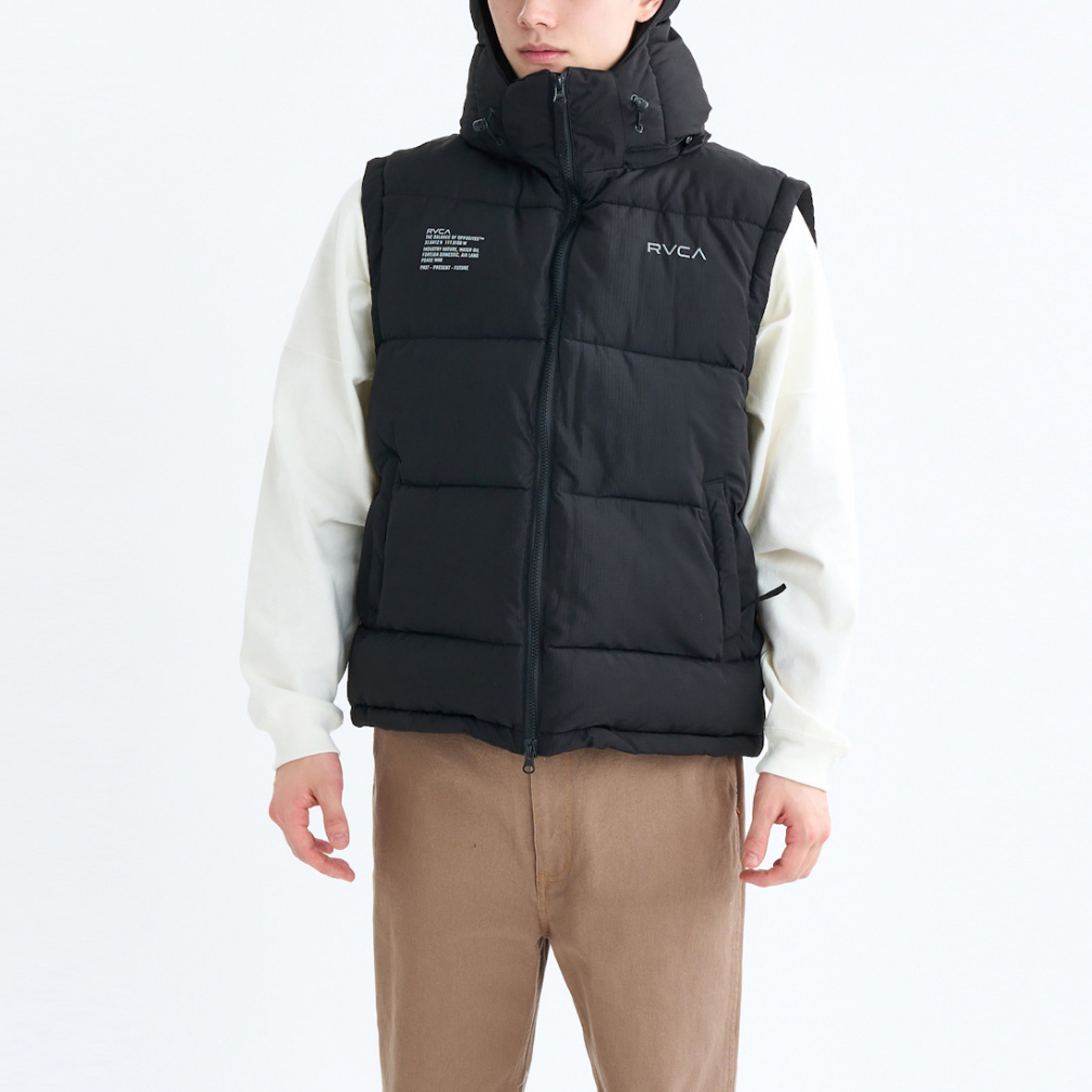 2025秋冬 ルーカ メンズ アウトドアカジュアル ベスト RVCA PUFFER