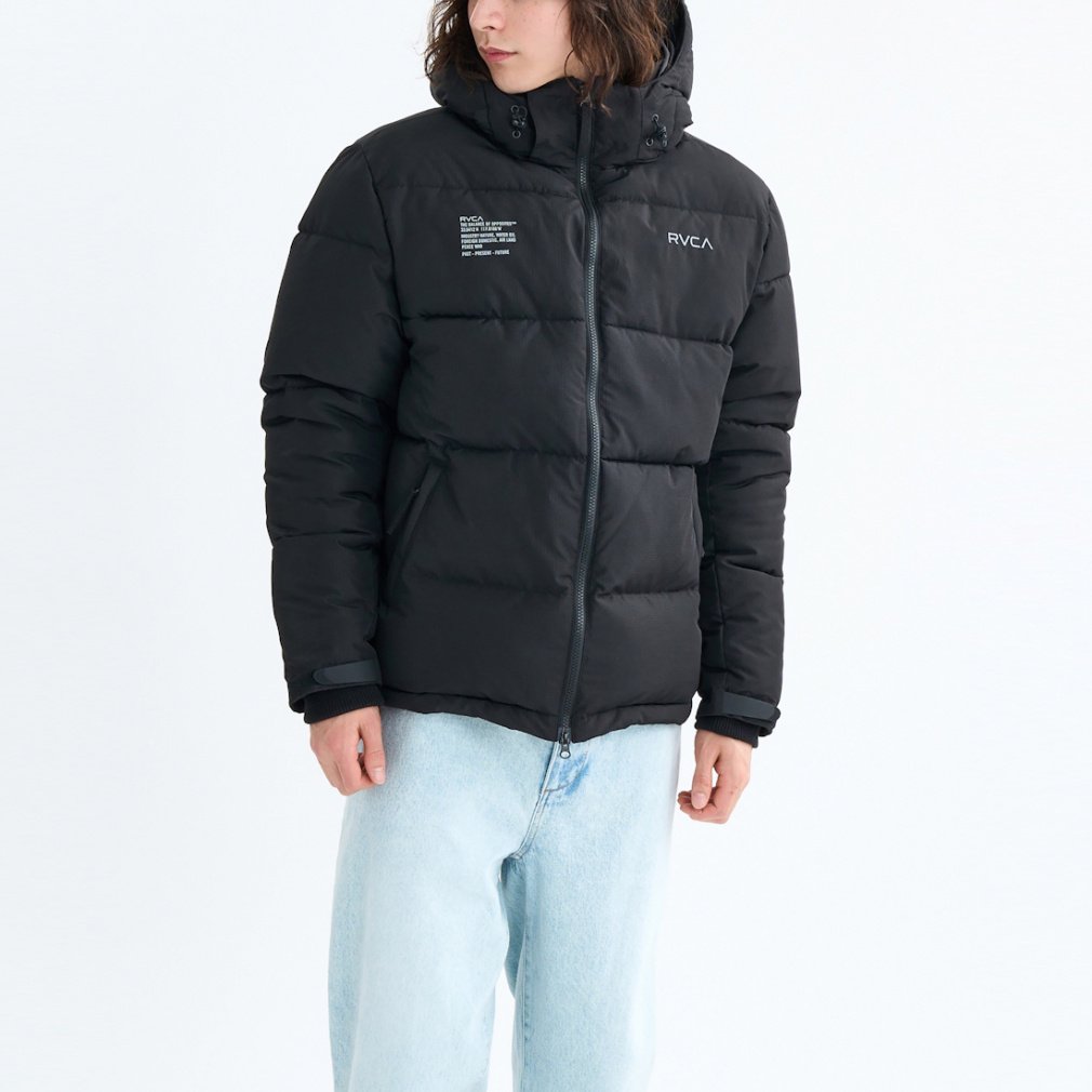2025H~ [J Y AEghAJWA WPbg BACK PRINT PUFFER JKT BF042760 RVCA