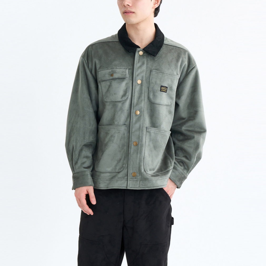 2025H~ [J Y AEghAJWA WPbg ECO SUEDE JKT BF042758 RVCA