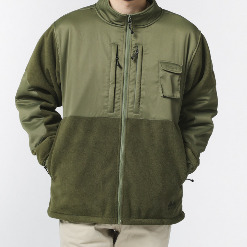 NETALI JACKET IN and OUT(オリーブ-M)