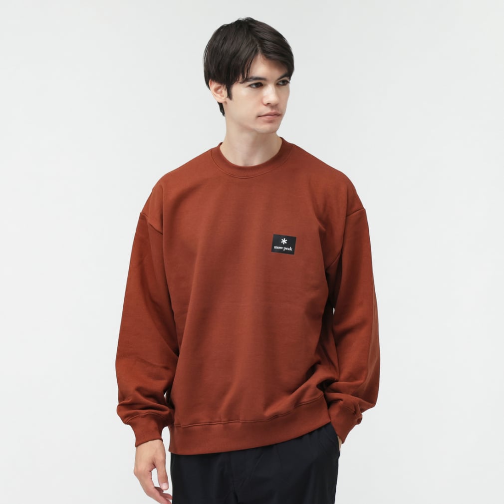 New Standard Square Logo Pullover(ブラウン-S)