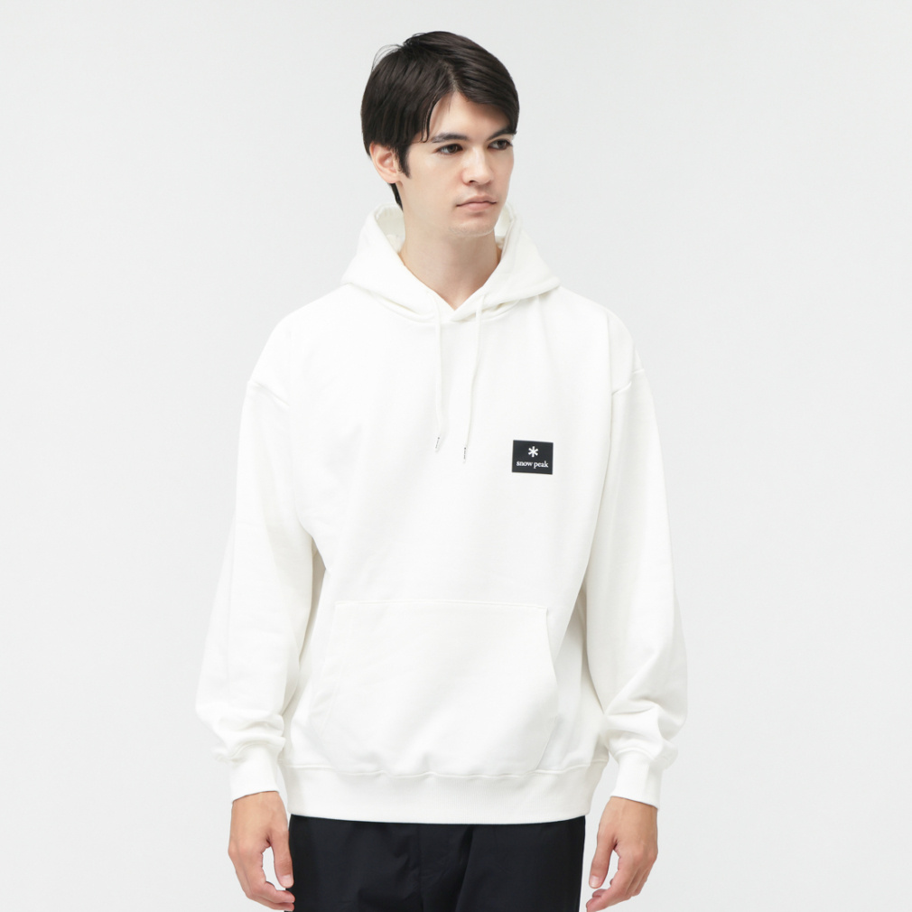 New Standard Square Logo Hoodie(オフホワイト-S)