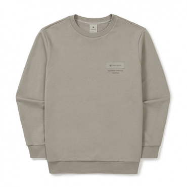 Woven Patch Sweatshirt(ミデアムグレー-M)