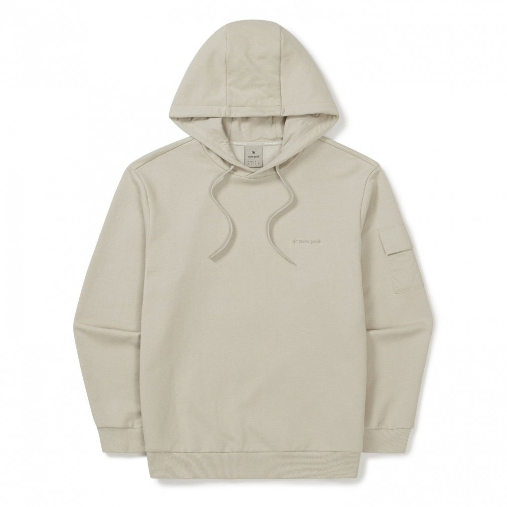 Land Pocket Hood T-Shirt(ライトベージュ-M)