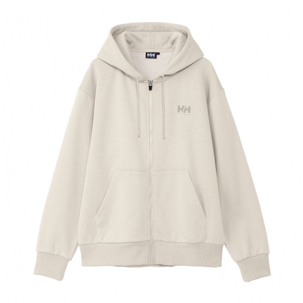 HH Logo Full-zip Sweat Hoodie HHロゴフルジップスウェットフーディー(アイボリー-XS)