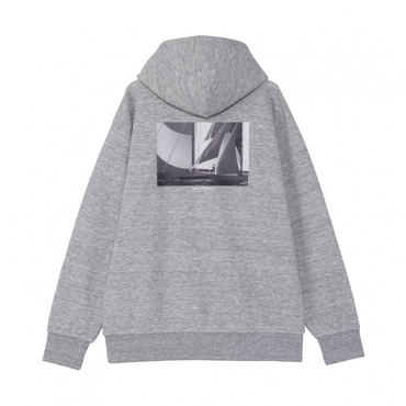 Ocean Graphic Sweat Parka オーシャングラフィックスエットパーカ(ミデアムグレー-XS)