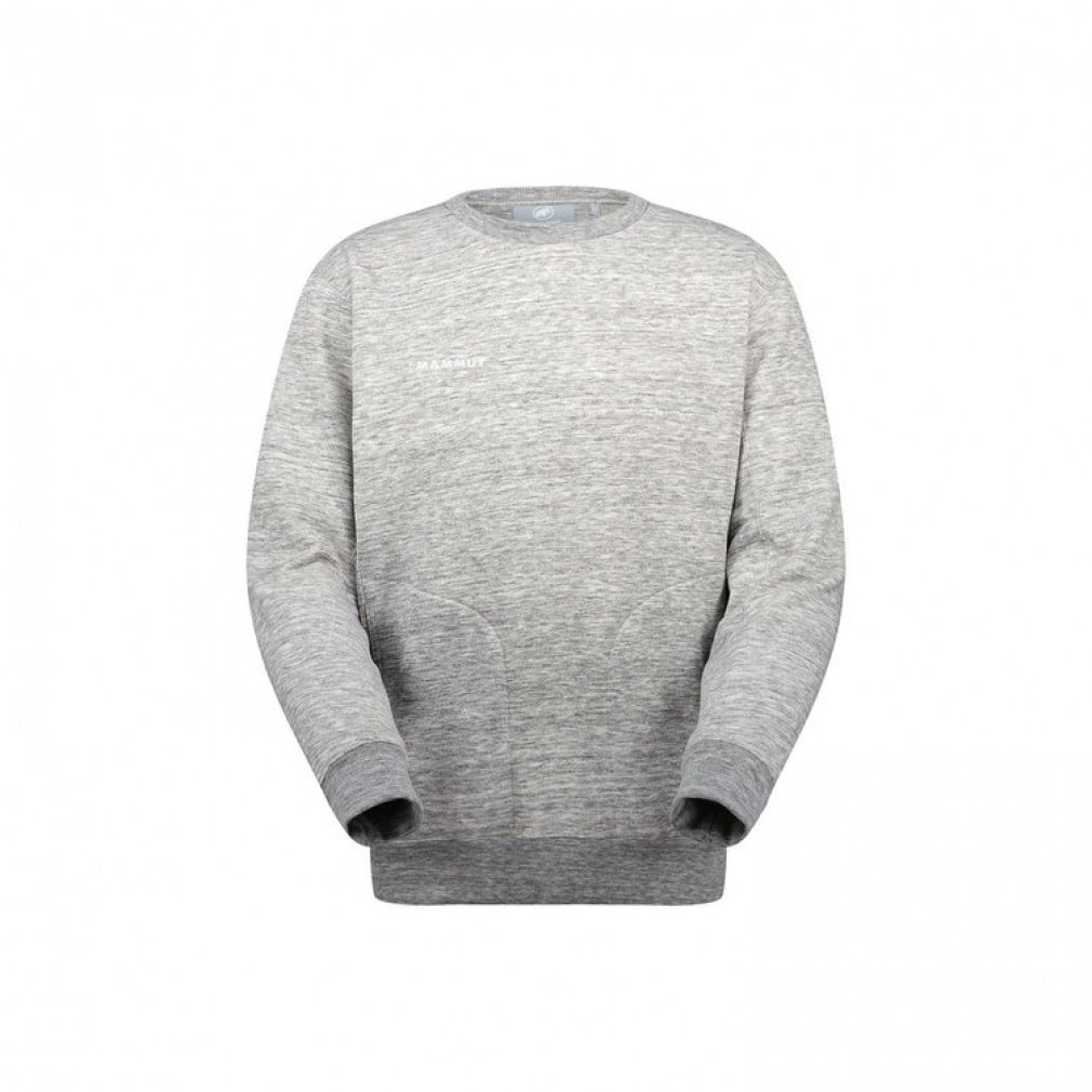 マムートエッセンシャルミッドレイヤークルーネックアジアンフィット(トップグレー-M)