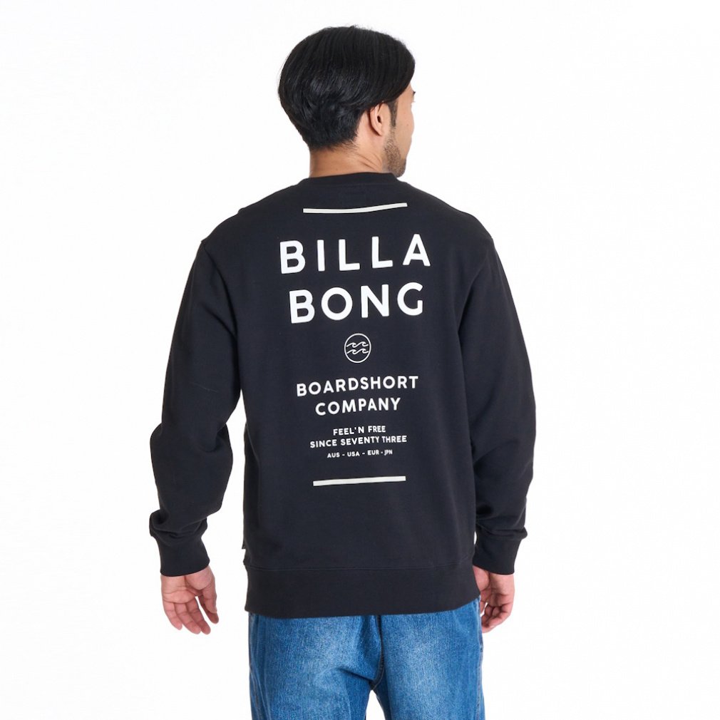 2025秋冬 ビラボン メンズ アウトドアカジュアル スウェットトレーナー SUN BLOCK BF012001 BILLABONG