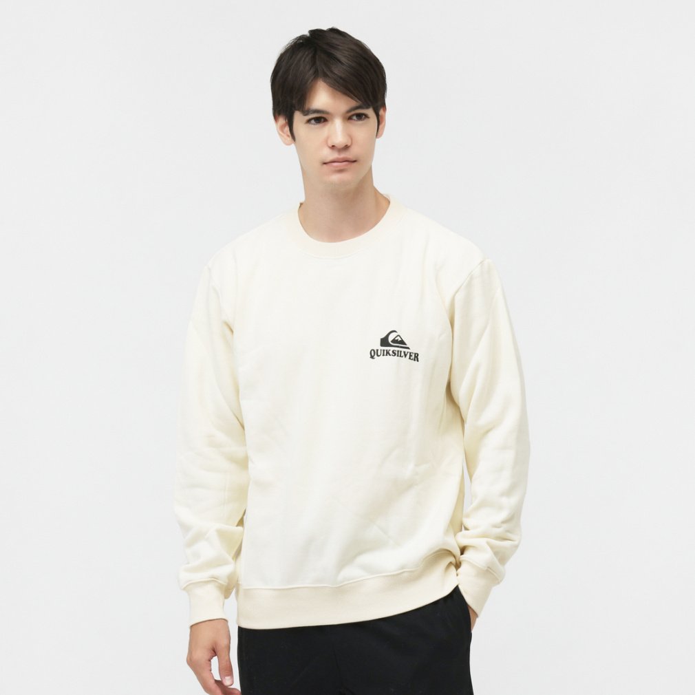 2025H~ yAyz NCbNVo[ Y AEghAJWA XEFbgg[i[ LOCK UPS BOX SWEAT CREW QPO254613A QUIKSILVER